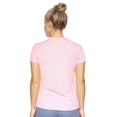 thumbnail image 3 of Expert Brand USA-Made Oxymesh Dry Fit Crewneck Athletic T-Shirt for Women, 3 of 5