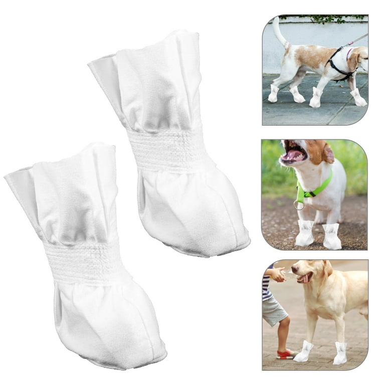 Disposable dog hotsell paw covers