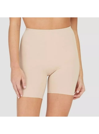 Asset Red Hoty Label Spanx Large Cream Featherweight Firmers Half