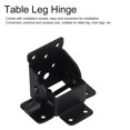 thumbnail image 2 of Mesa Plegable Silla Pierna Bisagra Soporte Autobloqueo Bisagras Con Tornillos 4 Uds Minnieouse TO003376-00, 2 of 7