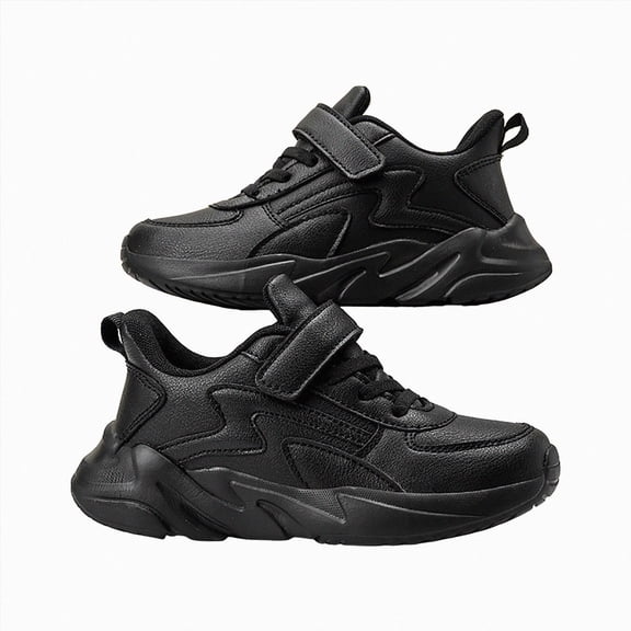 Godom Boys Shoes Mesh Sneakers Casual Dress Lace-Up Lightweight Walking Shoes Tennis Shoe