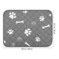 thumbnail image 4 of 2 almohadillas para orinar de perro, almohadillas para orinar de cachorro, lavables, reutilizables, para uso en interiores y exteriores, 4 of 4