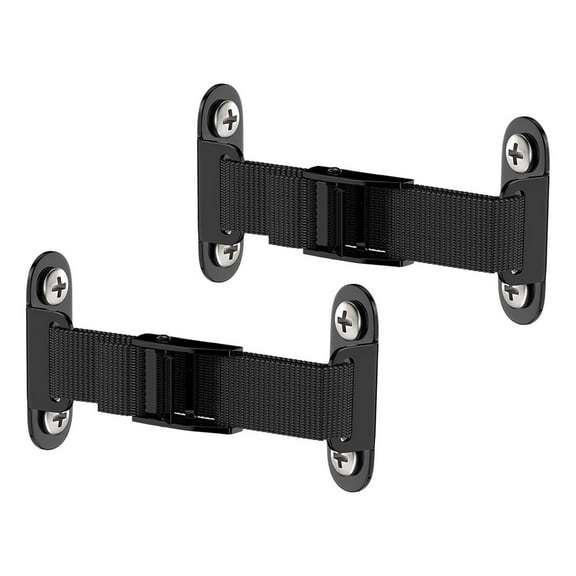 Kuntesetty 2x Anti Tip Furniture Anchors for Proofing Childproof Furniture Fasteners Child Pet Protection Wall Anchor for Wardrobes