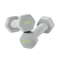 thumbnail image 1 of Juego de 2 Mancuernas Grit Set de Mancuernas 1 kg Recubiertas de Neopreno Antideslizantes, 1 of 5