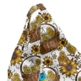 thumbnail image 5 of Yellow Bird Lounger Chair Bag, Vintage Style Sketch of Little Chickens in Baskets with Flowers, High Capacity Storage with Handle Container, Lounger Size, Multicolor, by Ambesonne, 5 of 5