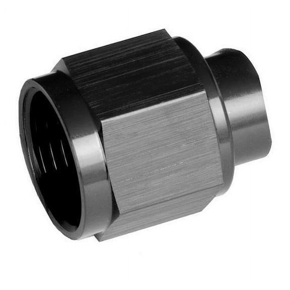 Red Horse Performance 929-04-2 RHP929-04-2 -04 TWO PIECE AN/JIC FLARE CAP NUT - BLACK