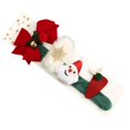 thumbnail image 1 of Christmas Hair Clips Festive: 3PCS Hair Barrette Hair Accessory with Slap Band, 1 of 6
