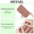 thumbnail image 6 of Brown and Red Christmas Striped Pattern Dish Drying Mat for Kitchen 1 Pack, Ultra Absorbent Microfiber Dishes Drainer Mats,16x18in(41x46cm), 6 of 6