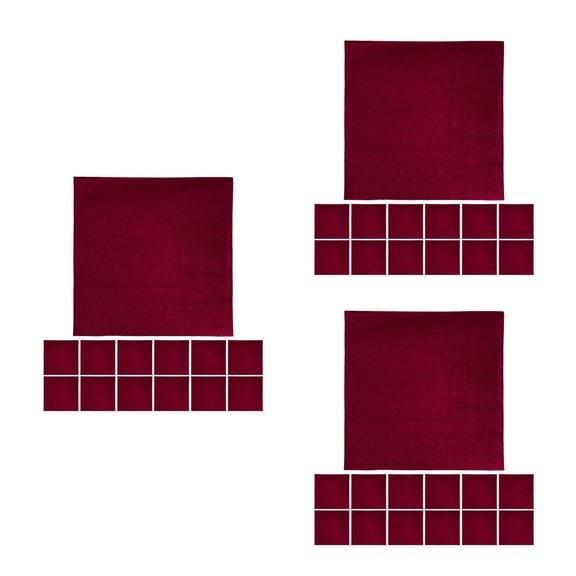 FESTFENDS Red Beverage Napkins for Weddings - Soft, Absorbent, and Comfortable for Dining and Party Use