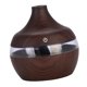 thumbnail image 2 of Difusor de aroma de aceites esenciales Difusor de aroma LED Purificador Humidificador eléctrico A Castaño Oscuro 300ML, 2 of 9