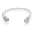 thumbnail image 1 of 1 ft. Cat6 Snagless Shielded-STP Ethernet Network Patch Cable - White, 1 of 1