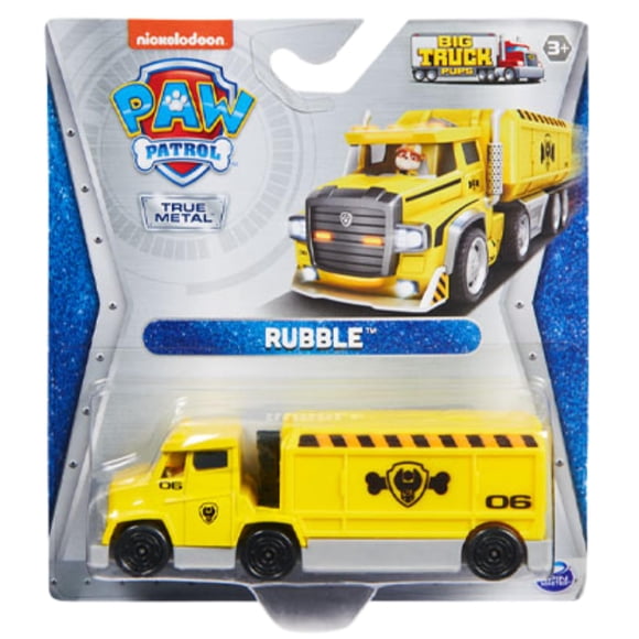Vehículo de Juguete Spin Master Paw Patrol Camión Grande de Rubble