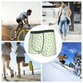 thumbnail image 4 of Kdxio Men's Boxer Briefs with Bamboo 1 Print - Comfortable and Breathable Underwear for Everyday Wear, 4 of 5
