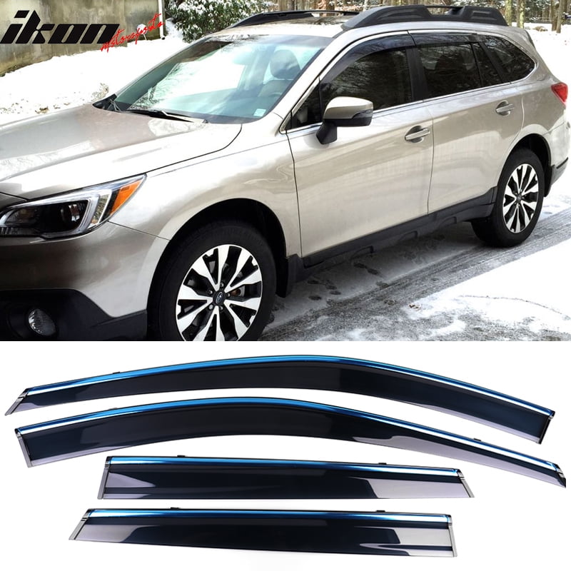 Compatible with 1518 Subaru Outback Polycarbonate Window Vent Visor
