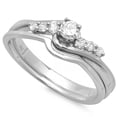 thumbnail image 2 of Affordable Cheap Diamond Wedding Set 0.33 Carat Round Cut Diamond on 10k Gold, 2 of 2
