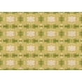 thumbnail image 1 of Ahgly Company Indoor Rectangle Patterned Bold Yellow Area Rugs, 7' x 9', 1 of 6