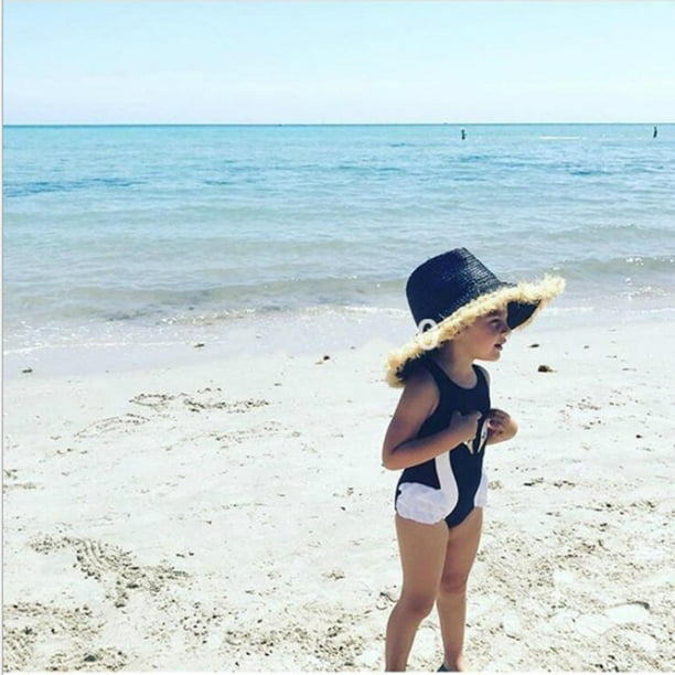Traje de bano de una pieza con estampado de cisne para bebes y ninas traje de bano de verano conjunto de Bikini perfke Trajes de bano para ninos Walmart en linea
