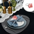 thumbnail image 1 of QIPOPIQ Napkin Rings Valentine's Day Roses Napkin Rings Wedding Table Ornaments Napkin Rings Hotel Decoration, 1 of 7