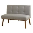 thumbnail image 5 of Simple Living  Playmate Loveseat Grey Fabric, MDF Transitional, Modern & Contemporary, 5 of 5