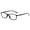 Black, variant on Reading Glasses Men Women +7.0 +8.0 High-Power Blue Light Blocking Readers