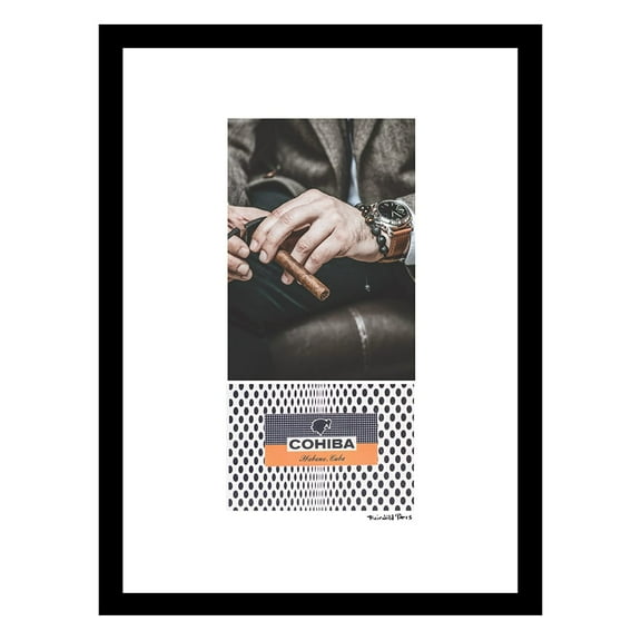 Every Man Strives to Be a Cigars Man I - Framed Print