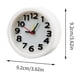 thumbnail image 2 of Reloj despertador creativo for mesita de noche, reloj silencioso sin tictac, reloj de cuarzo que funciona con pilas, 2 of 5
