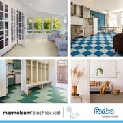 Forbo Flooring Marmoleum Cinch Loc Seal 11.81 x 11.81 Laminate Square in Blue Heaven 6.78 Sq ft