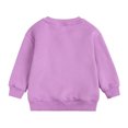 thumbnail image 6 of MYGBCPJS Toddler Crewneck Sweatshirts Baby Boys Girls Fall Winter Blouse Pullover Sweater with Thermal Fleece, Size 6M - 7Y, 6 of 6