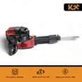 thumbnail image 2 of Martillo Demoledor Rompedor De Concreto A Gasolina 52CC 3HP Motor de 2T 45J 1500BPM Kingsman negro Estandar, 2 of 9