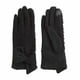 thumbnail image 1 of Guantes Mud Pie Sherpa Knot para mujer, negros, talla única, 1 of 3