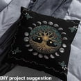 thumbnail image 2 of Homewish Tree Of Life Fabric by the Yard 2 Yard,Boho Bohemain Room Decor Fabric by the Yard,Gray Moon Fabric for Sewing For Men Women,Ultra Soft Home Decor, 2 of 6