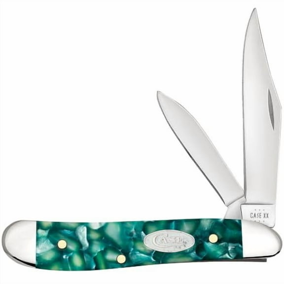 Case Cutlery CA71384: Peanut Sparxx Green