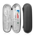 thumbnail image 3 of Electric Toothbrush Travel Case, philips sonicarefor Oral-B/ Pro 1000 1500 5000 7000 6000 9600, Protective Clean 4100 6100 5100 6500 7500 Electric Toothbrush, Hard EVA Case Protective Cover, 3 of 11