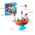 thumbnail image 4 of Juego de mesa Penguin Pirate Ship Don't Rock The Boat Juegos para niños Juegos familiares para niños y adultos Juegos de mesa para la noche familiar Juegos de mesa para varios jugadores Construye, 4 of 8