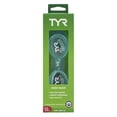 thumbnail image 3 of TYR Aqua Blaze Youth Fit Non-Mirrored Goggles, Green/Orange, Ages 3-10, 3 of 4