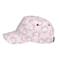 thumbnail image 5 of Xecao Cute Rabbit for Baseball Cap: Unisex, crafted from classic polyester twill fabric, featuring a soft unconstructed design, 5 of 9