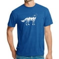 thumbnail image 1 of Men's Premium Blend Word Art T-shirt - Howling Wolf, 1 of 2