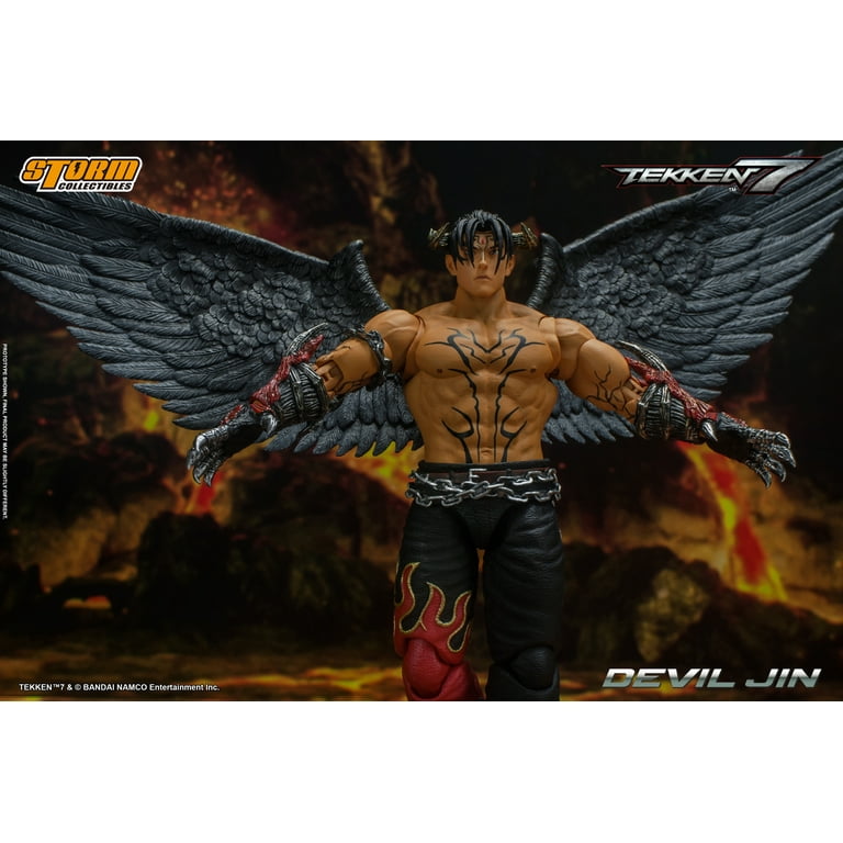 Storm Collectibles Devil Jin Figure, 1/12 Scale, Articulated