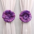 thumbnail image 4 of Opolski 1 Paire de Rideaux à Fleurs Roses Adorables pour Fenêtre, 4 of 8