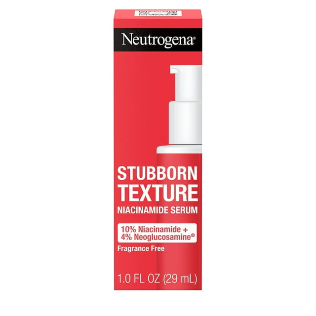 Sérum rejuvenecedor Neutrogena Stubborn Texture 30 ml con niacinamida y neoglucosamina