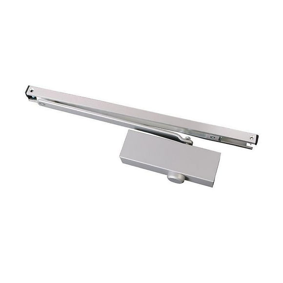 Outer Open Zipper Door Closer With Outer Rail Arm Delayed Hydraulic Rectangular Zipper Door Closer