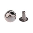 thumbnail image 3 of simhoa 10 Pcs Rivets Ronds Rivets Décoratifs Rivets Décoratifs Vêtements Noir, 3 of 7