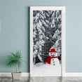 thumbnail image 5 of Fiudx Adhesivo Navideño de Muñeco de Nieve para Puerta, 3D de Pvc, Extraíble, Fácil de Aplicar, Impermeable, Ideal para Decorar El Hogar, La Sala de Estar y El Dormitorio, Papel Pintado Navideño, 2 T, 5 of 5