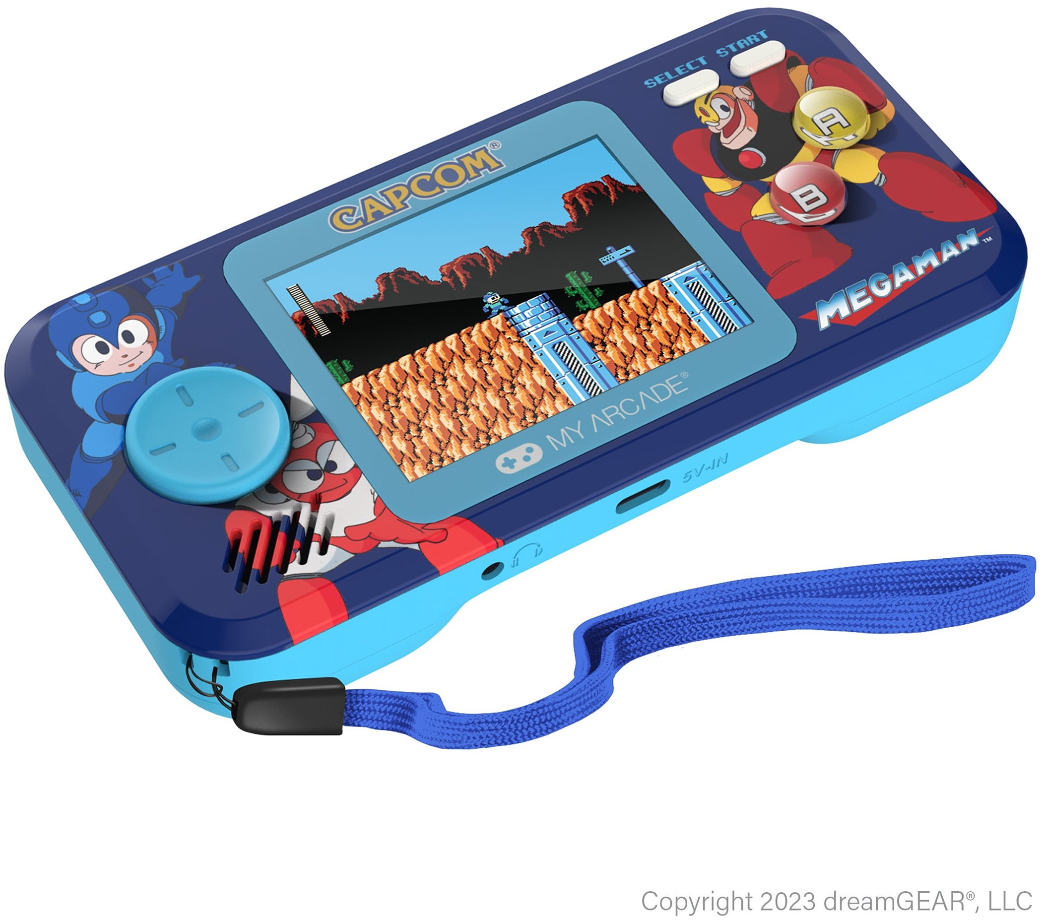 My Arcade - Mega Man Pocket Player Pro Handheld Gaming System, 6