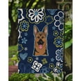 thumbnail image 3 of Blue Flowers German Shepherd Flag Garden Size BB5062GF, 3 of 3