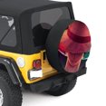 One Piece Tire wheel cover for cars, trucks, SUVs, camping trailers