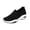 Black, variant on EKVAHL Orthopedic Shoes for Women Mesh Slip-On Sneakers with Arch Support Air Cushion Wedge Design Ideal for Diabetes Arthritis Nurses and Long Walking White
