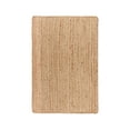 thumbnail image 3 of · REDEARTH · Rectangular Area Rug - 2'x3' Braided Natural Jute with Non-Skid Backing - Handwoven Boho Rug for Bedroom, Kitchen, Living Room Aesthetic Home Decor - Durable Handmade Rug, Set of 2, 3 of 7