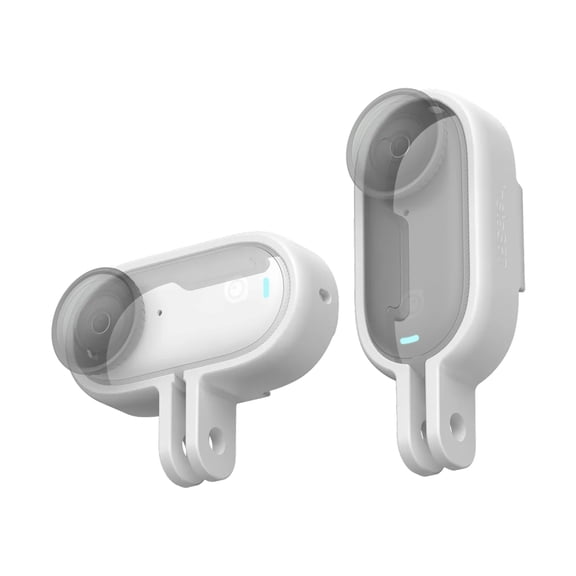 Vertical & Horizontal Action Mount Set for Mini Action Camera, Lightweight Protective Mount Kit, Compatible with Insta360 GO 3 / GO 3S