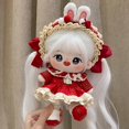 thumbnail image 5 of S Oujcen Ropa para Muñecas De Peluche Disfraces De Personajes De Anime Adorable Conjunto De Ropa para Muñecas De Peluche De 20 Cm Muñeco De Peluche De Anime Adecuado para Juguetes De Peluche Regalo pa, 5 of 5